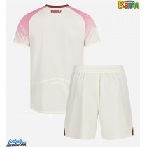 Bayer Leverkusen Bortedraktsett Barn 2025-26 Kortermet (+ Korte bukser)